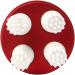 Fomiyes 3 STK Scalp Massager - Electric Head & Neck Massage Device for Relaxation & Physiotherapy - White Head Massage Brush - Buy Online on GoSupps.com