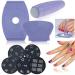Set Nail Stamp Stencil - DIY Nail Art Image Printing Plate | Original Tool for Stunning Nail Designs - Buy Online on GoSupps.com