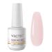 Aokitec Builder Nail Gel Pink Gel Builder for Nails 7-in-1 Nail Extension Gel in Bottle Hard Gel for Nail Strengthen & Repair Adheasive Rhinestones Nail Art Design for Nail Salon Home DIY Gift Set