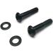 BININIU T25 Titanium Bracket Bolt for SRAM Flat Mount Caliper Disc Brake + Flat Washers | M5*22mm Black Ti Bolt Kit - Buy Online on GoSupps.com