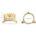 Crown Pen Holder Pearls Nails Art Design Painting Pen Brush Stand for DIY Maleicure Nail Carving Drawing Pencils - Buy Online on GoSupps.com