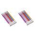 Hemoton 12 Pcs Permanent Eyebrow Pen Eyebrow Pen Microblade Microblading Pen Embroidery Pen Make up