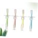 Ipetboom Silicone Toothbrush Set for Babies | 4-Piece Soft & Safe Newborn Teething Brushes - Buy Online on GoSupps.com
