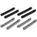 Gleavi Silicone Glasses Holder - 4 Pairs Non-Slip Ear Pads & Accessories for Sunglasses - Anti-Silicone Ear Clips - Black - Buy Online on GoSupps.com
