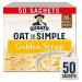 Quaker Oats So Simple Golden Syrup Oatmeal with Sugar Syrup 50X 36G