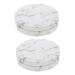 VINTORKY 2pcs Storage Box Makeup Powder Case Refillllable Powder Case Powder Case for Travel