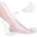 250 Clear Plastic Disposable Booties for Paraffin Wax Bath - Foot Spa Wax Treatment Covers (250pcs) - Buy Online on GoSupps.com