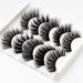 Desikixudy 3D-55(Mixed) Soft And Comfortable Cotton Thread Stem Stereo Multi-Layer Eyelashes Fiber False Eyelashes - Buy Online on GoSupps.com