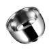 STAHAD 1 x Men's Shaving Bowl Stainless Steel Shaving Bowl Foaming Bowl for Men Soap