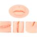 Lip Embroidery Mould D Detachable Beauty Mold Panel Silicone Makeup Fake for Eye Pad Training Skin 7.7x5cm As Shown - Buy Online on GoSupps.com