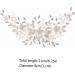 DOITOOL Alloy Pearl Hair Comb Wedding Hair Comb Hair Comb Wedding Bridal Hair Comb Bridal Pearl Headwear Tiara Imitation Pearl Headdress Bride White Accessories Imitation Pearls Iron Wire - Buy Online on GoSupps.com