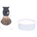 Plisson 4-Part Shaving Set | Pearl-Gray Brush Haster Bowl & Soap | Premium Wet Shaving | Made in France - Buy Online on GoSupps.com