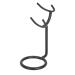 Beard brush stand shaving brush holder safety alloy promotes drying stable base rust-resistant beard brush keeper shaving brush holder