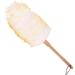 Duster Wood Handle Fluff Hand Duster Electrostatic Soft Dusting Tool with Hanging Ring Multipurpose Dusters for Cleaning Home Sofa Cleaning Supplies