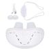 Electric Anti Snoring Device Intelligent Anti Snoring Sleep Corrector Easy Breathing Improve Sleep Quality Ergonomic Snoring Solution Device (White)