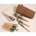 14-Piece Makeup Brush Set | Loose Powder & Eye Shadow Brushes | Beauty Tools for Flawless Makeup - Buy Online on GoSupps.com