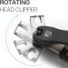 STEINDER Easy Nail Clippers Set - Gift for Dad, Convenient Grip 360, Thick Toe Nail Clippers for Men - Made in Korea - Buy Online on GoSupps.com