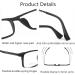 Pure Titanium Men's Reading Glasses - HD Clear Lenses Blue Light Filter Large Frame Size 2.25x - International Shipping Available - Buy Online on GoSupps.com