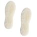 MAGICLULU 1 Pair Rabbit Fur Insole Anti-Cold Insoles Winter Fleece Inserts Warm Insoles Shoe Cushions Thickened Insoles Winter Insoles Shoe Liners Warm Shoe Pads Soft Accessories White Wool
