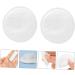 FRCOLOR 300 Pcs Thick Overlock Cotton Facial Pads - Disposable Makeup Cleaning Squares for Travel | Non-Woven Cotton Face Pads - Buy Online on GoSupps.com