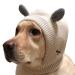 Quiet Ears for Dogs Dog Snood Warm Dog Ears Cover Noise Protection for Anxiety Relief & Calming Pet beige