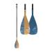 Boardworks 2 Piece SUP or Stand Up Paddle Board Paddle, Fiberglass Blade, Adjustable Carbon Fiber Shaft, 70 - 86 Inches Kraken - 90 Sq. In.