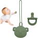 Cypeason Pacifier Holder for Diaper Bag - Safe & Easy to Clean Pacifier Set for Boys & Girls | Perfect for Travel Shopping & Walks - Buy Online on GoSupps.com