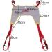 Toileting Full Body Heavy Duty Patient Lift Sling Bathroom Transfer Hammock 4-Point Transfer Sling Hoist for Lifting Elderly Divided Leg Shower Sling Patient Full Body Lift Sling 1 - Buy Online on GoSupps.com