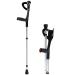 Folding Forearm Adult Crutches Height Adjustable Medical Arm Cuff Crutch Lightweight Aluminum Alloy Ergonomic Design Surprise Gift