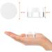 Newan 60-Piece Transparent Empty Jars with Screw Caps - Perfect for Make-Up Creams Lotions | 10G/10ml Mini Containers with Stickers - Buy Online on GoSupps.com