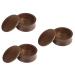 Minkissy 3 pieces menu wood holder man suits for men accessories for men cream suit shaving soap bowl shaving butter for men razor shell rice set bowl set foam shell cosmetics