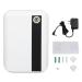 500ML Automatic Essential Oil Diffuser with Aromatherapy Benefits Smart Scent Diffuser Automatic Essential Oil Ideal for Hospitality Simple Installation (US Plug)(White)