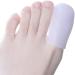 PEDIMEND Silicone Gel Big Toe Cap for Missing or Ingrown Toe Nail - Foot Pain Relief - Prevent Corns/Blisters - for Men and Women - Foot Care (3PAIR - 6PCS) 3 PAIR---6PCS