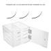 QKISS Eyelash Storage Box - 8 Layer Organizer for False Eyelashes & Extension Tools | Perfect Glue Palette Holder - Buy Online on GoSupps.com