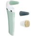 Remington Callus Remover Perfect Pedi Wet & Dry REVEAL CR6000 rotating including 2 rollers and peeling brush attachment white/mint green