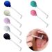 1 pcs Tonsil Stone Remover Tool Manual Style Remover Mouth Cleaning Care Tool Ear Wax Tonsil Stone Remover Cleaning Tools 1pcs Pink