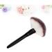 minkissy black makeup Cosmetics Large Powder Foundation Brush Wood Handle Brush blush brush big fan wooden handle brush sector Bamboo - Buy Online on GoSupps.com