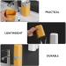 Portable Travel Toothbrush Set with Holder - Wall-Mounted Magnet Yellow | Toothpaste Cup & Outdoor Organizer - Buy Online on GoSupps.com