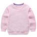 Taigood Kids Jumper for Boys Cotton Sweatshirt Long Sleeve T Shirts Pullover Autumn Winter Age 1-7 Years 3-4 Years Pink