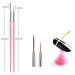 Buy Livecitys 15pcs Nail Art Brush Set - Professional DIY Manicure Tools for Salon & Home Use - Perfect for Acrylic Nail Design & Painting - Buy Online on GoSupps.com