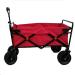 Folding Camping Wagon/Cart - Collapsible Sturdy Steel Frame Garden/Beach Wagon/Cart