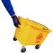 35 Qt Sidepress Bucket and Wringer Yellow Yellow 35 Qt - Buy Online on GoSupps.com