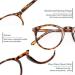 Vecien 3-Piece Reading Glasses Set - Spring Hinge Matte Finish Ultra-Clear Crystal Lenses Blue Light Filter 3.0 Diopters for Men & Women - Buy Online on GoSupps.com