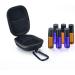 Buy Stakee Essential Oil Storage Bag | Portable Zipper Bags for Travel | Durable Essential Oil Transporters in Black - Buy Online on GoSupps.com
