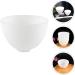EXCEART 3Pcs Silicone Facial Mixing Bowl Set - DIY Face Bowl for Home Use - Anti-Drop Facial Bowl (White) - Buy Online on GoSupps.com