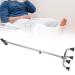 Adjustable Four-Legged Crutches Non-Slip Lightweight Elderly Walker Walking Sticks with Small Base and Comfortable Handle Flexible and Durable Limited Mobility Aid