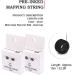 Eyebrow Mapping String Pre-inked Microblading String Microblading Eyebrow Marker Thread Line Tool Premium Map Line for Eyebrow Shaping 10m(A) - Buy Online on GoSupps.com