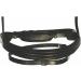 Henri de Rivel Black Padded Raised Dressage Bridle with Crank Noseband for Horse - Buy Online on GoSupps.com