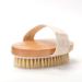 Zhurson Oval Dry Brushing Body Bath Brush - Natural Bristles for Exfoliation and Circulation Boost - Buy Online on GoSupps.com