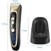 Professional Hair Clippers & Beard Trimmer for Men - Rechargeable Electric Hair Clipper with Adjustable Ceramic Blade - Golden Edition with Box - Buy Online on GoSupps.com